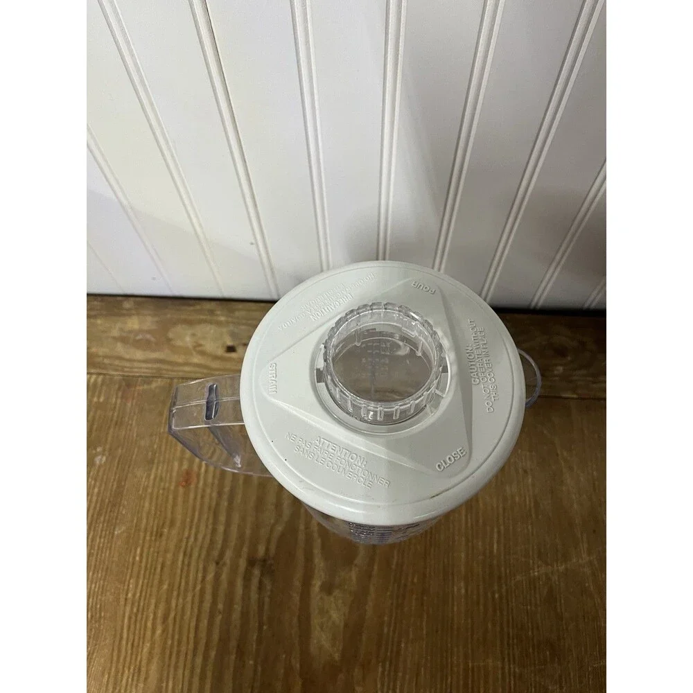 Hamilton Beach  Blender Jar Proctor Silex Model  48oz  White Lid 14 Speed